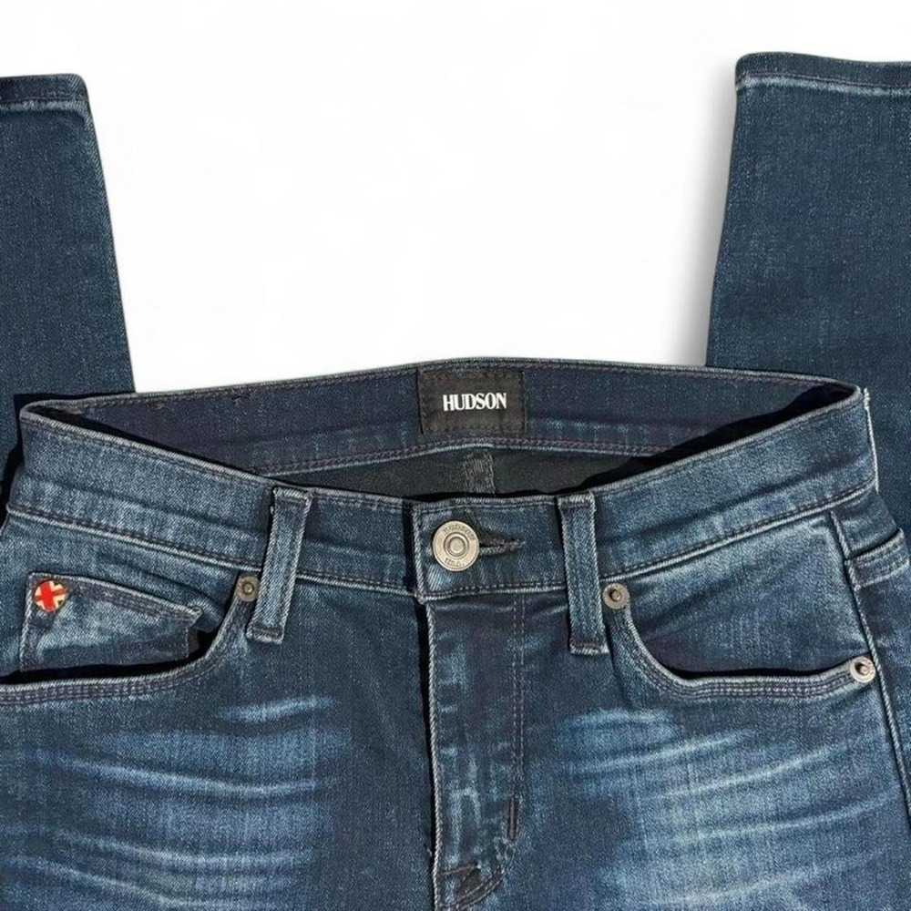 ♾️Dark Wash Skinny Jeans Sz 24 Hudson Nico Mob Wife♾️